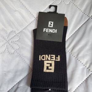 Thick Black and Brown Unisex Womens Socks 7-10